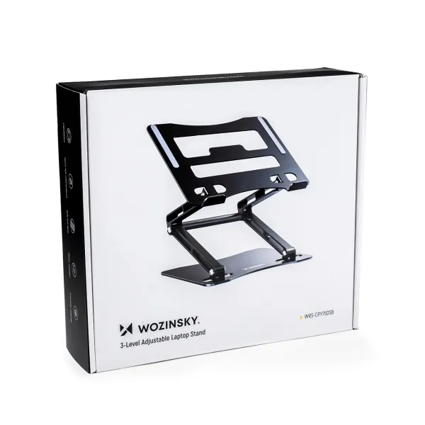 WOZINSKY WRS-CPY75DSB Stojan na notebook + stojan na mobil BLACK