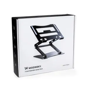 WOZINSKY WRS-CPY75DSB Stojan na notebook + stojan na mobil BLACK