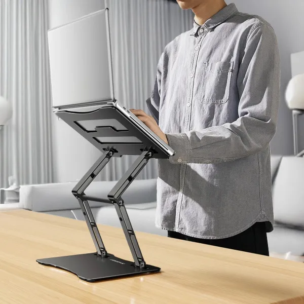 WOZINSKY WRS-CPY75DSB Stojan na notebook + stojan na mobil BLACK
