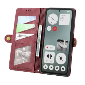 GEOM Peňaženkové puzdro pre CMF Phone 1 červené