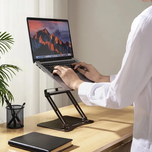 WOZINSKY WRS-CPY75DSB Stojan na notebook + stojan na mobil BLACK