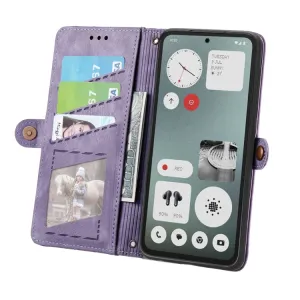 GEOM Peňaženkové puzdro pre CMF Phone 1 fialové