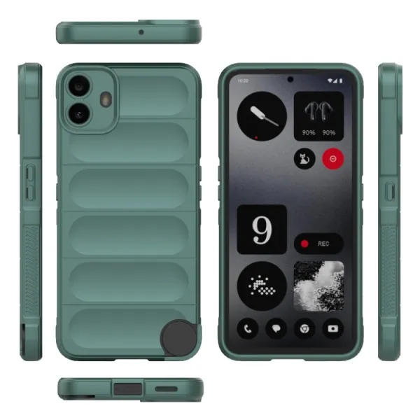 STEPS Ochranný kryt pre CMF Phone 1 tmavozelený