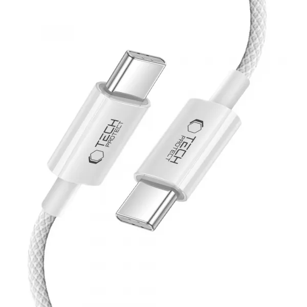 TECH-PROTECT ULTRABOOST LITE Kábel USB Typ-C 60W 200cm COOL GREY