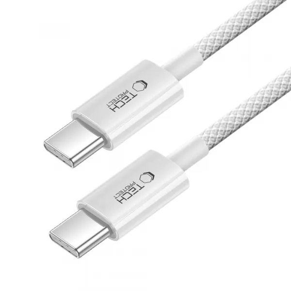 TECH-PROTECT ULTRABOOST LITE Kábel USB Typ-C 60W 200cm COOL GREY