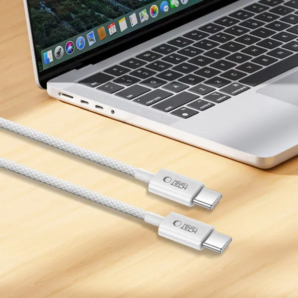 TECH-PROTECT ULTRABOOST LITE Kábel USB Typ-C 60W 200cm COOL GREY