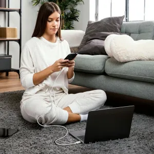 TECH-PROTECT ULTRABOOST LITE Kábel USB Typ-C 60W 200cm COOL GREY