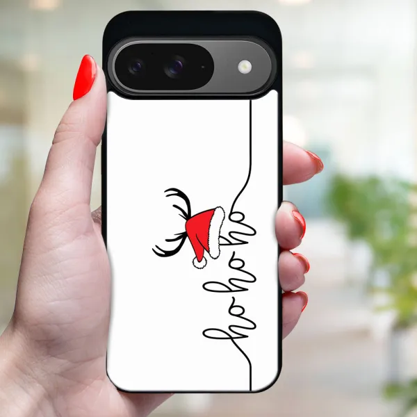 MY ART Kryt s vianočným dizajnom Google Pixel 9 HOHOHO (073)
