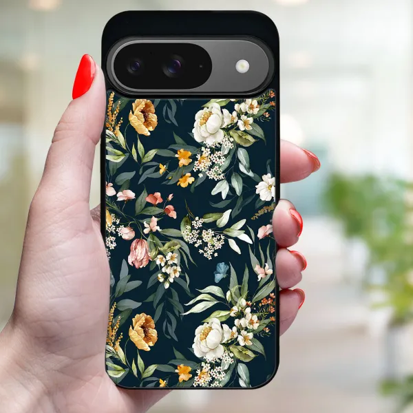 MY ART Ochranný kryt pre Google Pixel 9 FLORAL (158)