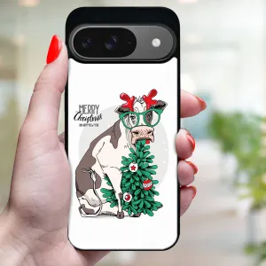 MY ART Kryt s vianočným dizajnom Google Pixel 9 MERRY CHRISTMAS (074)
