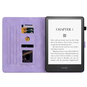 ART LILY Zaklápacie puzdro Amazon Kindle Paperwhite 2024 fialové