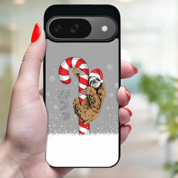 MY ART Kryt s vianočným dizajnom Google Pixel 9 CANDY (076)