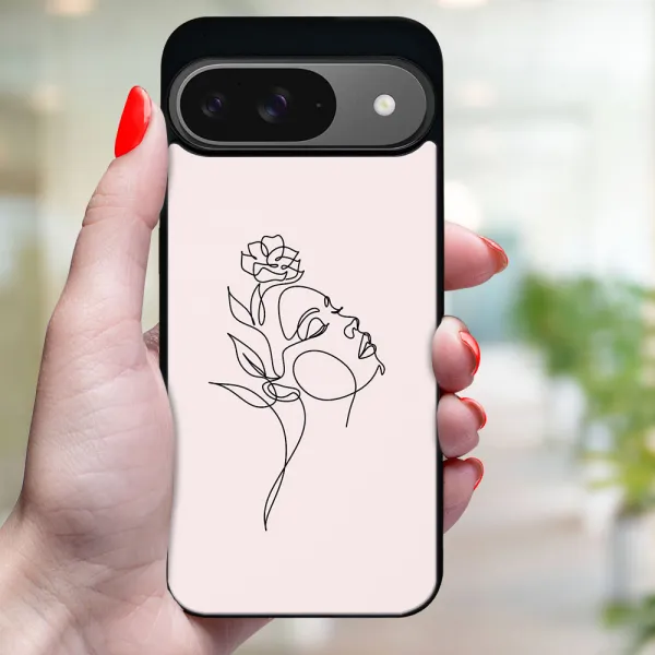 MY ART Ochranný kryt pre Google Pixel 9 ROSE GIRL (198)