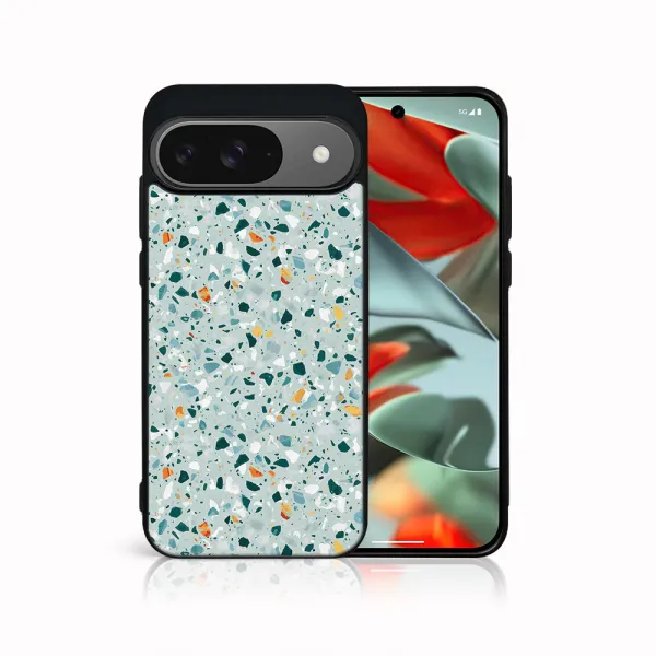 MY ART Ochranný kryt pre Google Pixel 9 BLUE TERRAZZO (164)