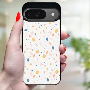 MY ART Ochranný kryt pre Google Pixel 9 ORANGE TERRAZZO (165)