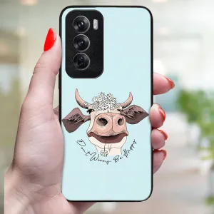MY ART Ochranný kryt pre Oppo Reno12 Pro 5G HAPPY COW (181)
