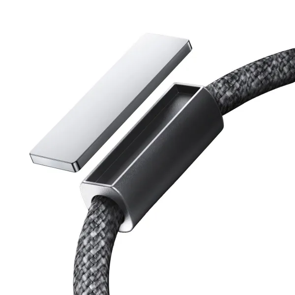 JOYROOM S-A50 Kábel s magnetickým organizérom USB Typ-C 60W 1.2 metra šedý