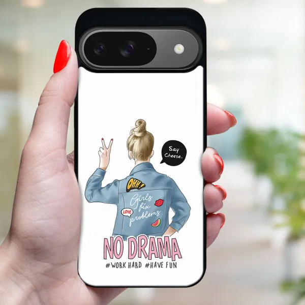 MY ART Ochranný kryt pre Google Pixel 9 NO DRAMA (138)
