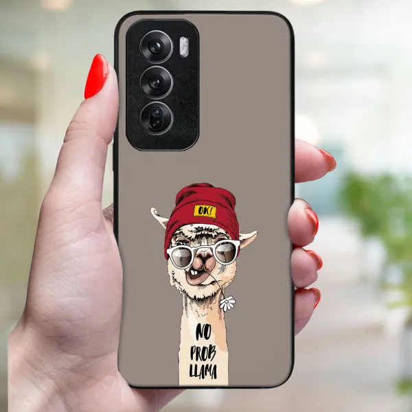 MY ART Ochranný kryt pre Oppo Reno12 Pro 5G PROBLLAMA (187)