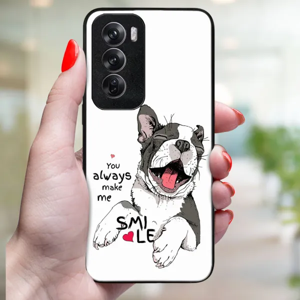 MY ART Ochranný kryt pre Oppo Reno12 Pro 5G SMILE (189)