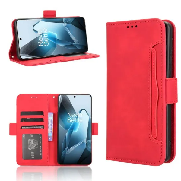 SLOT Peňaženkový obal pre OnePlus 13 5G červený