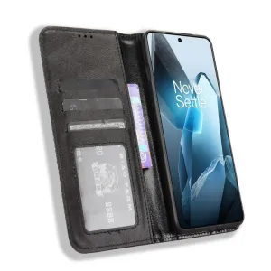 BUSINESS Peňaženkový kryt pre OnePlus 13 5G čierny