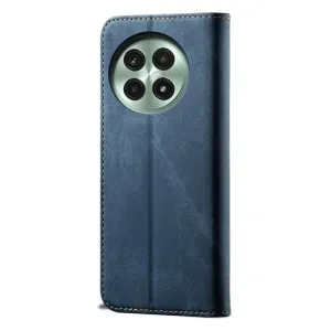 DENIM Peňaženkový kryt pre OnePlus 13 5G modrý
