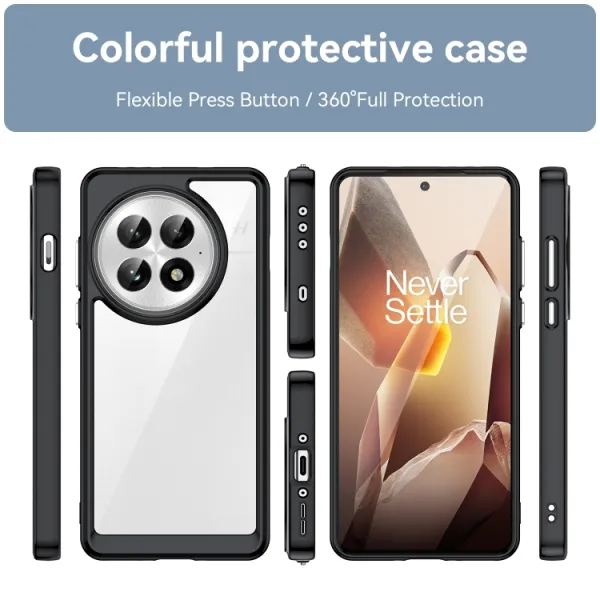 CRYSTAL Ochranný obal pre OnePlus 13 5G čierny