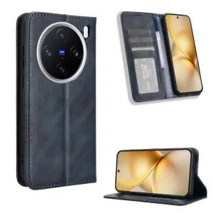 BUSINESS Peňaženkové puzdro pre Vivo X200 5G modré