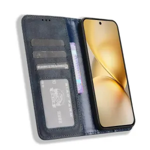 BUSINESS Peňaženkové puzdro pre Vivo X200 5G modré
