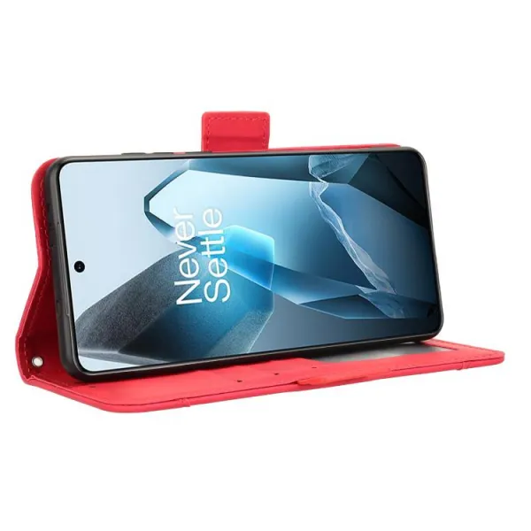 SLOT Peňaženkový obal pre OnePlus 13 5G červený