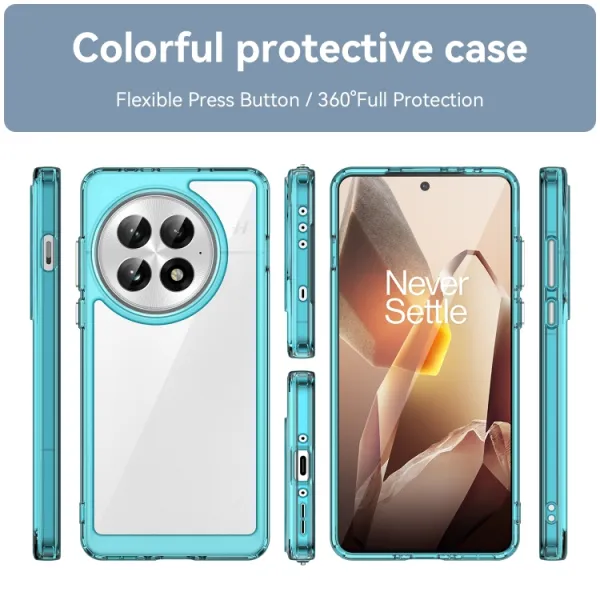 CRYSTAL Ochranný obal pre OnePlus 13 5G tyrkysový