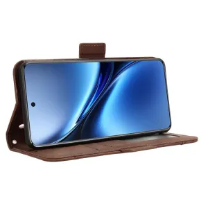 SLOT Peňaženkový obal pre Vivo X200 Pro 5G hnedý
