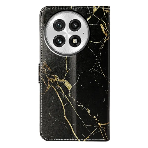 ART Peňaženkový kryt pre OnePlus 13 5G BLACK MARBLE