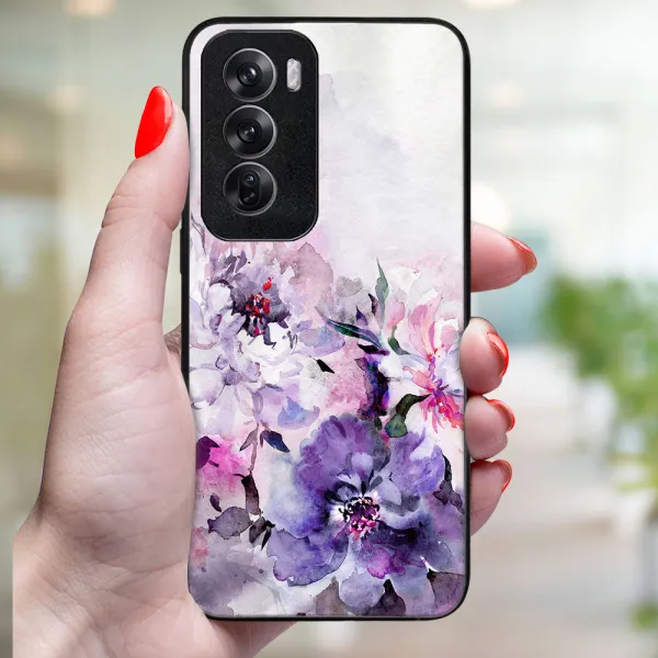 MY ART Ochranný kryt pre Oppo Reno12 Pro 5G PEONIES (156)