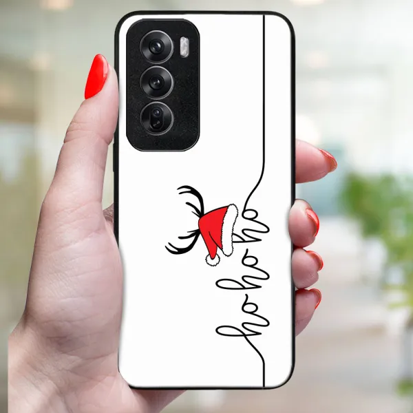 MY ART Kryt s vianočným dizajnom Oppo Reno12 Pro 5G HOHOHO (073)