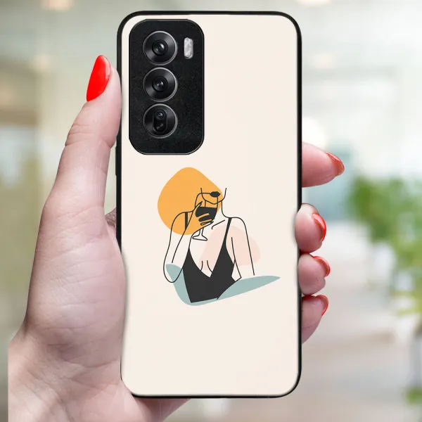 MY ART Ochranný kryt pre Oppo Reno12 Pro 5G WOMAN (197)