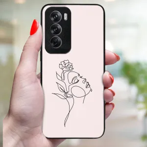 MY ART Ochranný kryt pre Oppo Reno12 Pro 5G ROSE GIRL (198)