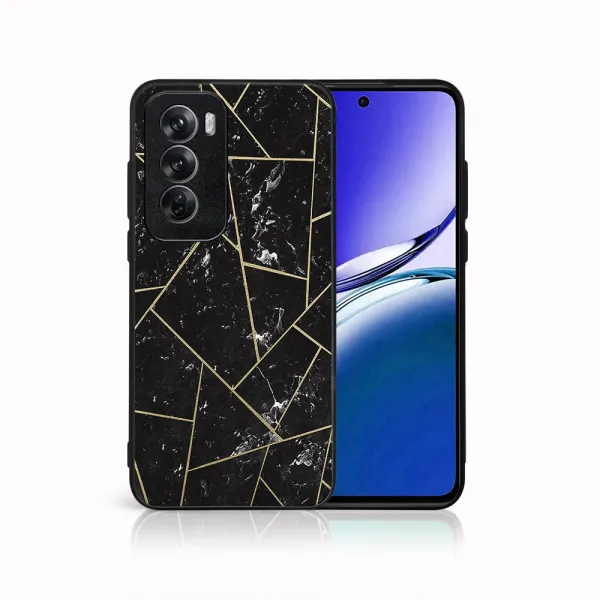 MY ART Ochranný kryt pre Oppo Reno12 Pro 5G POLYGONAL (150)