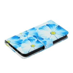 ART Peňaženkový kryt pre OnePlus 13 5G BLUE FLOWERS