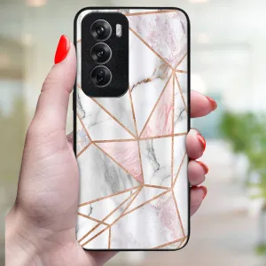 MY ART Ochranný kryt pre Oppo Reno12 Pro 5G PINK MARBLE (143)