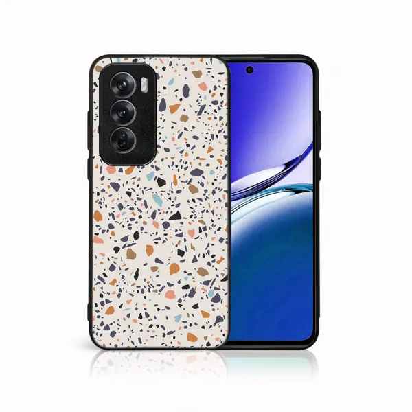 MY ART Ochranný kryt pre Oppo Reno12 Pro 5G BEIGE TERRAZZO (162)