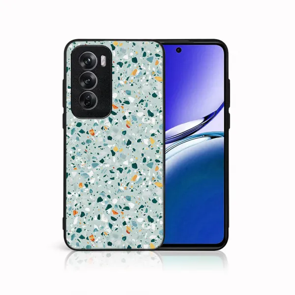 MY ART Ochranný kryt pre Oppo Reno12 Pro 5G BLUE TERRAZZO (164)