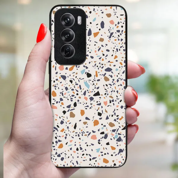 MY ART Ochranný kryt pre Oppo Reno12 Pro 5G BEIGE TERRAZZO (162)