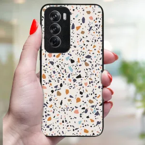 MY ART Ochranný kryt pre Oppo Reno12 Pro 5G BEIGE TERRAZZO (162)