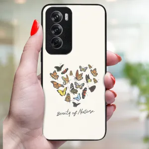 MY ART Ochranný kryt pre Oppo Reno12 Pro 5G BUTTERFLIES (240)