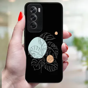 MY ART Ochranný kryt pre Oppo Reno12 Pro 5G MONSTERA (194)