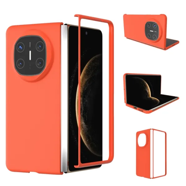 ABEEL SKIN Ochranný plastový kryt pre Huawei Mate X6 oranžový