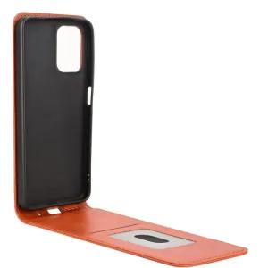 Vyklápacie puzdro pre Motorola Moto G05 / Moto E15 hnedé