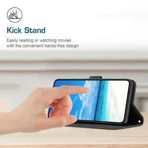 ART SMILE Peňaženkový obal s remienkom pre Realme C75 / Realme 14x 5G čierny
